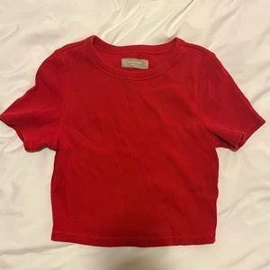 Red Everlane Baby T